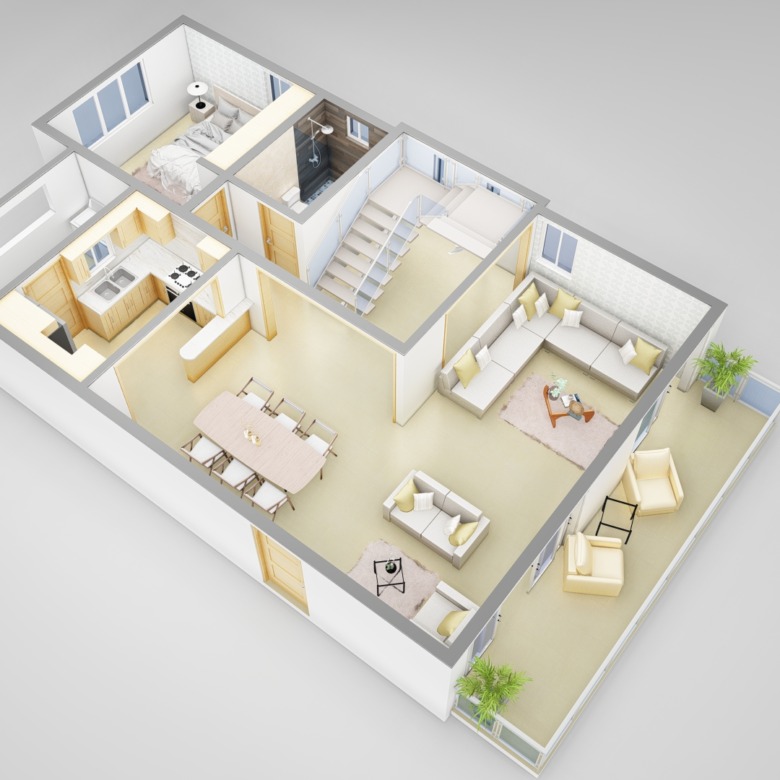 2 Bedroom Penthouse in Cabarete